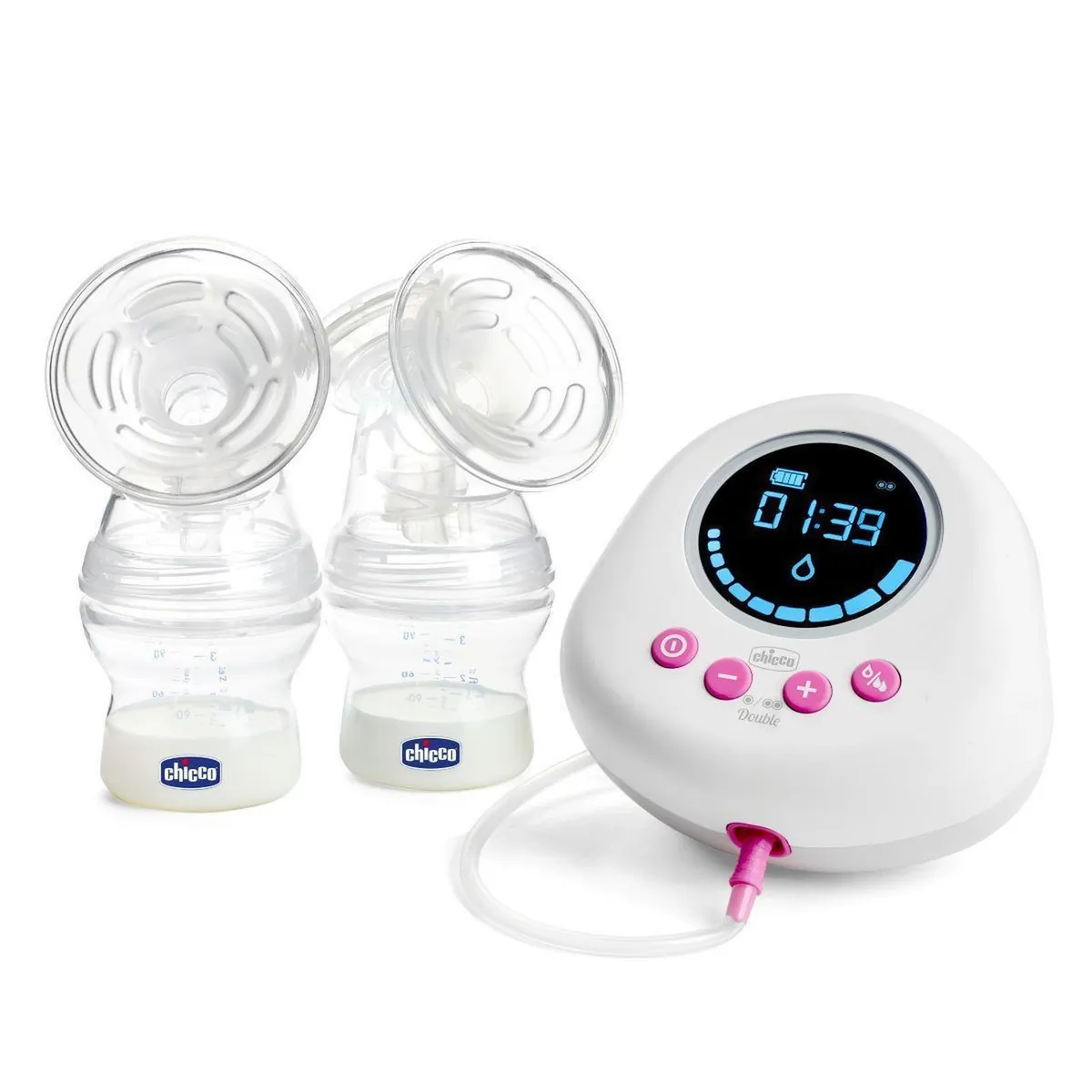 Chicco elektrische Doppelmilchpumpe Naturally Me