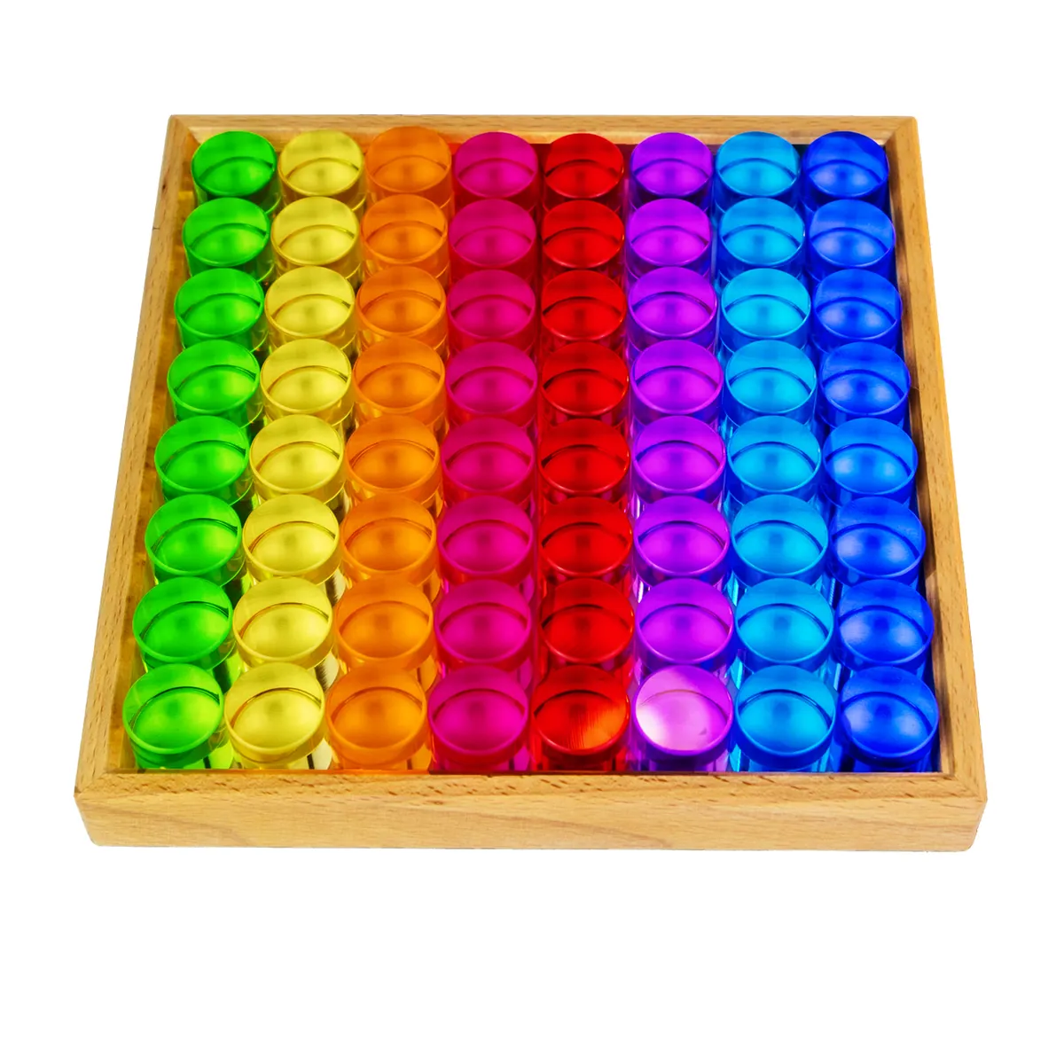 Bauspiel Lichtbauzylinder | 64 Teile