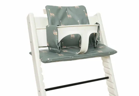 Jollein Sitzverkleinerer für Kinderhochstuhl Jungle Jambo Giraffe