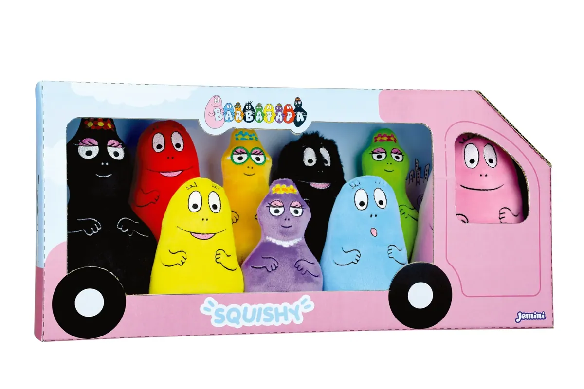 Jemini Plüschtier Barbapapa Familienset