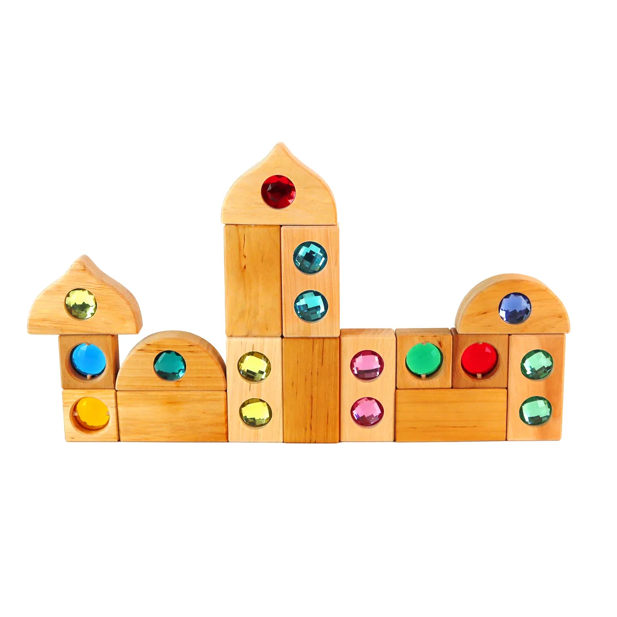 Bauspiel Mini Mix Box | 16 Teile