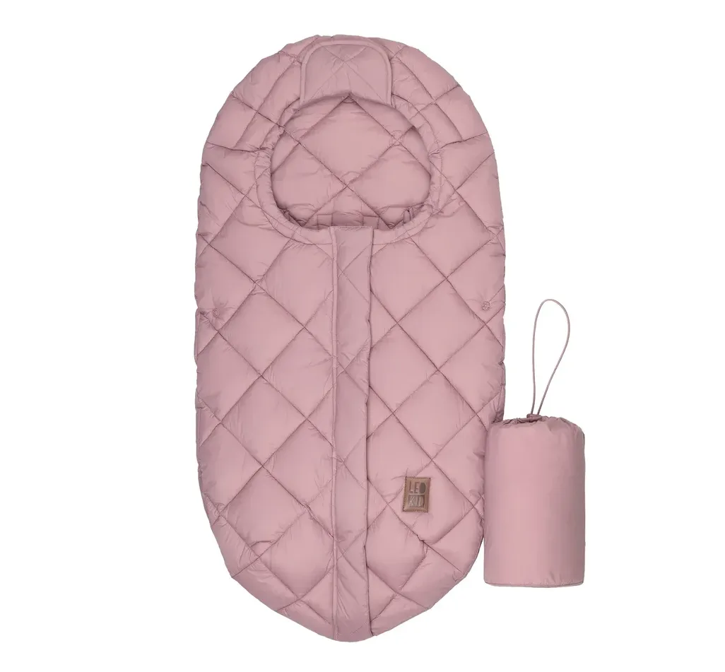 Fusssack Übergangszeit Soft Pink extraleicht