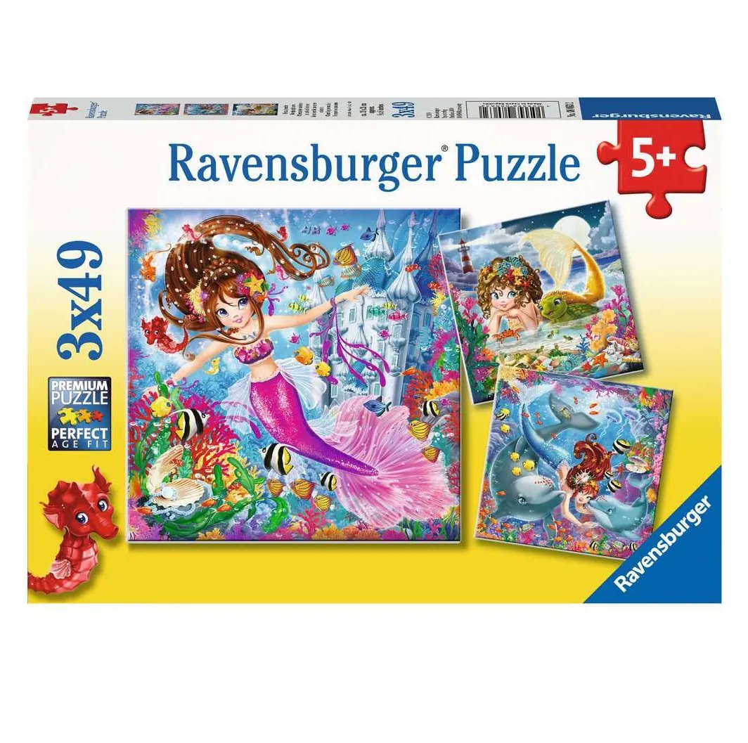 Kinderpuzzle Bezaubernde Meerjungfrauen