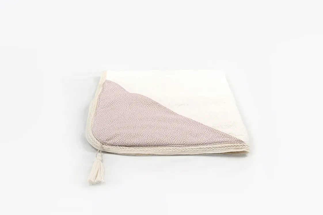 Kapuzen- Badetuch Baby Blush Dots