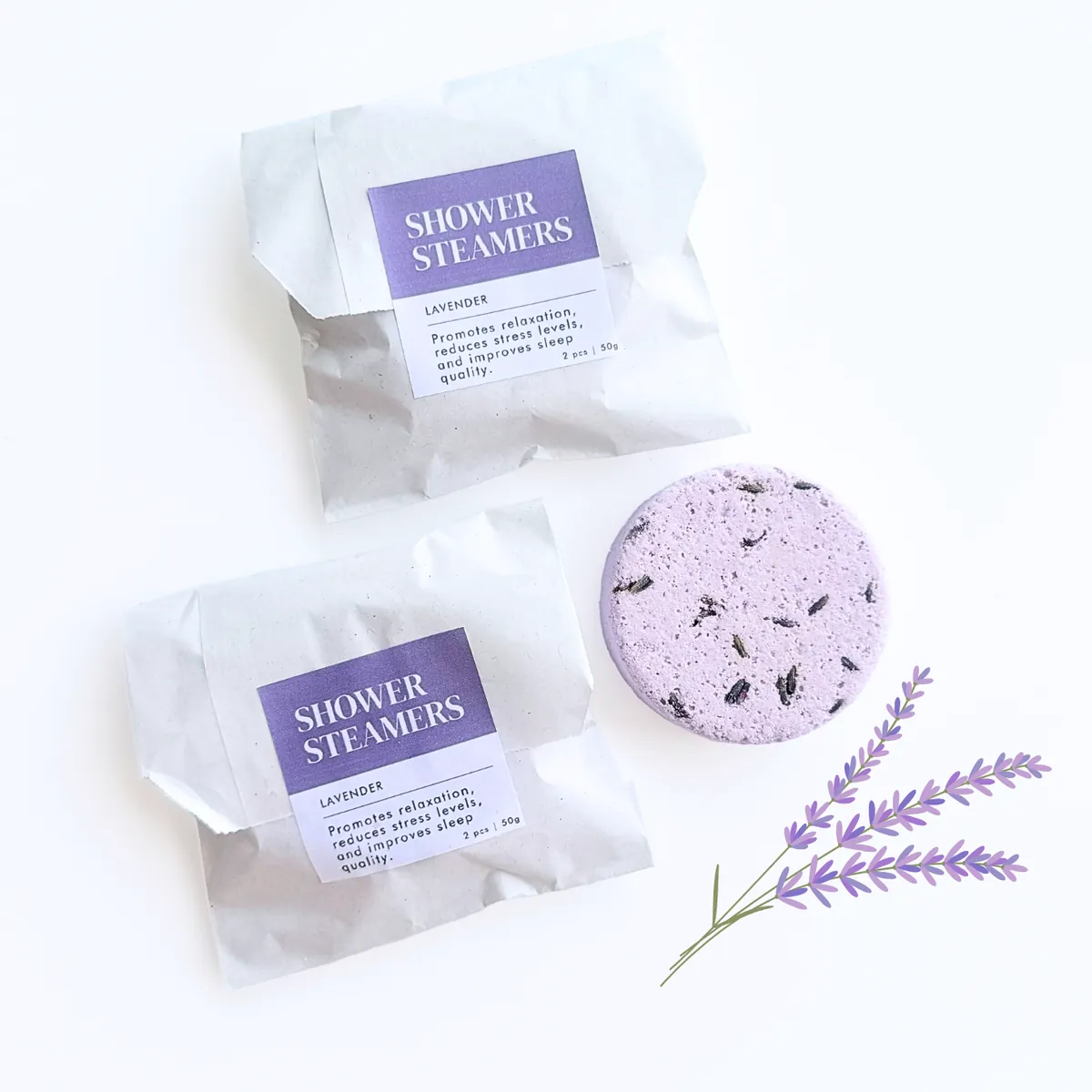 Duschbombe Lavendel 55g