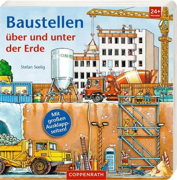 Baustellen über und unter der Erde (mit grossen Klappen)