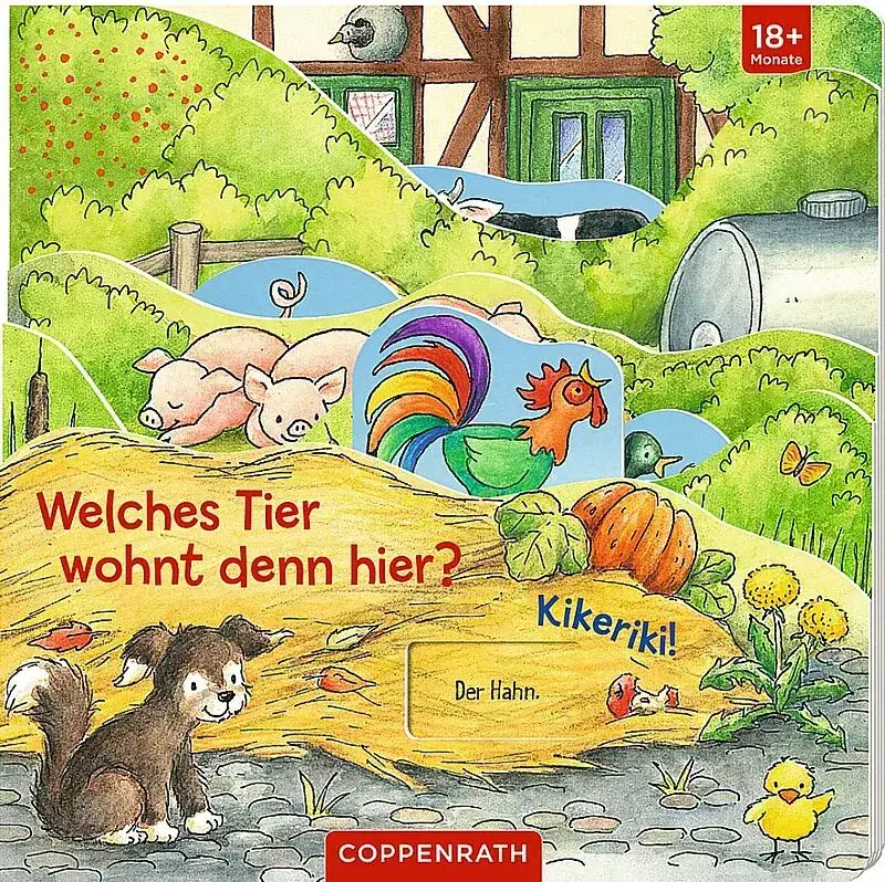 Welches Tier wohnt denn hier? (Bauernhof)