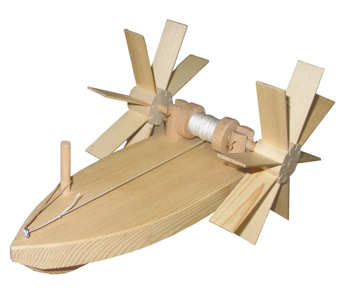 Kraul Schiff aus Holz | Forelle Schiffsbausatz