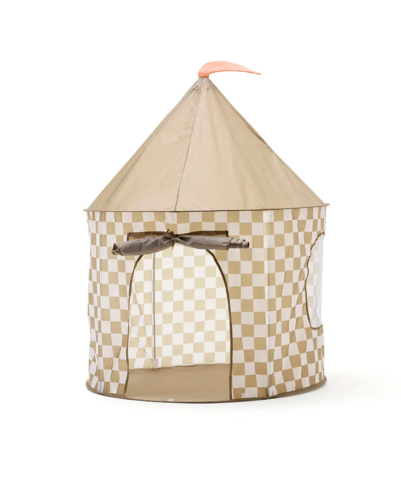 Kids Concept Spielzelt Karo | Khaki