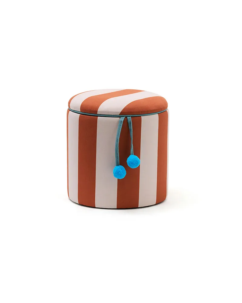 Kids Concept Sitzhocker mit Stauraum | Braun