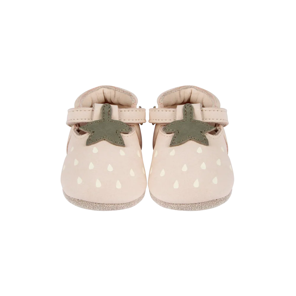 Donsje Babyschuh "Nanone Strawberry" | Powder Nubuck