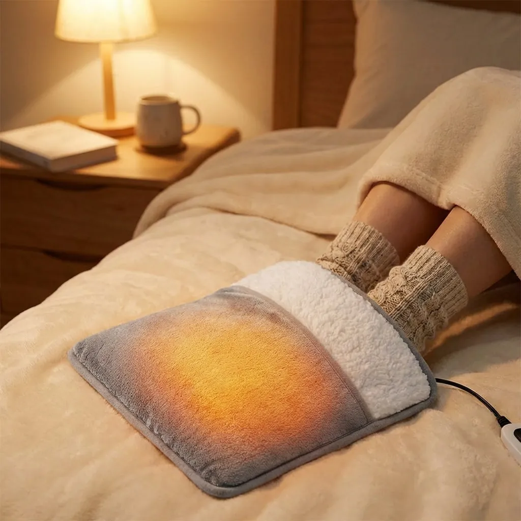 Fusswärmer für Schlafzimmer und Wohnzimmer – konstante Temperaturheizung