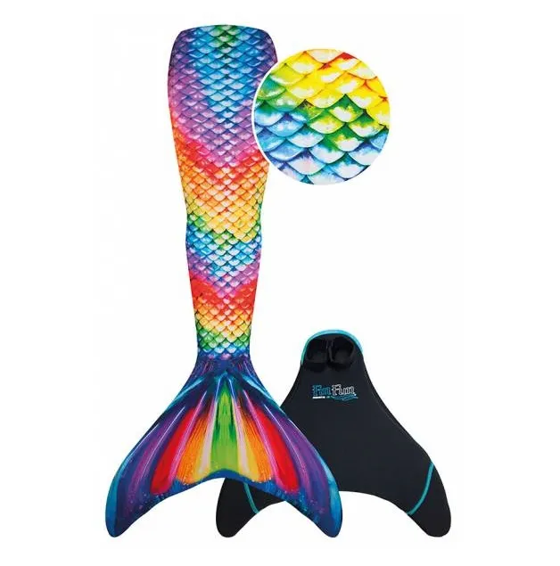 Meerjungfrau Flosse Rainbow Reef