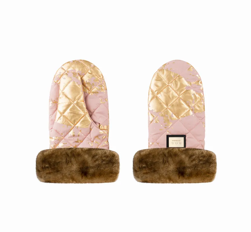 Schiebehandschuhe Pink Golden