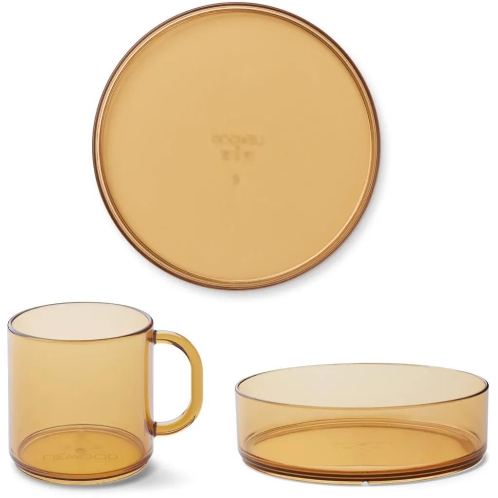 Siva Geschirrset Mustard