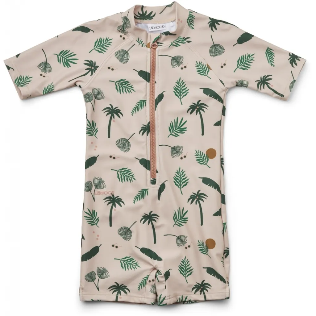 Max UV Schwimmanzug Jungle - Apple Blossom