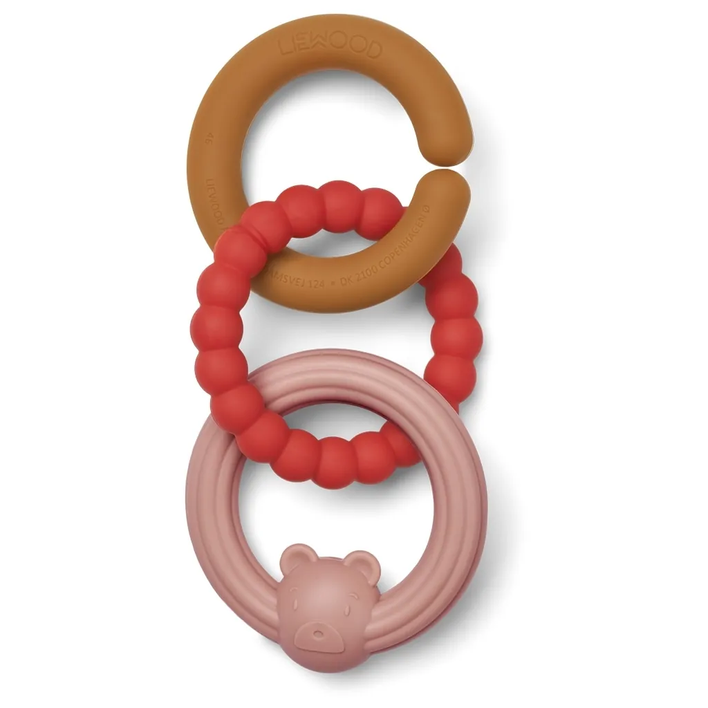 Anton Greifling / Kinderwagenkette Raspberry Mix