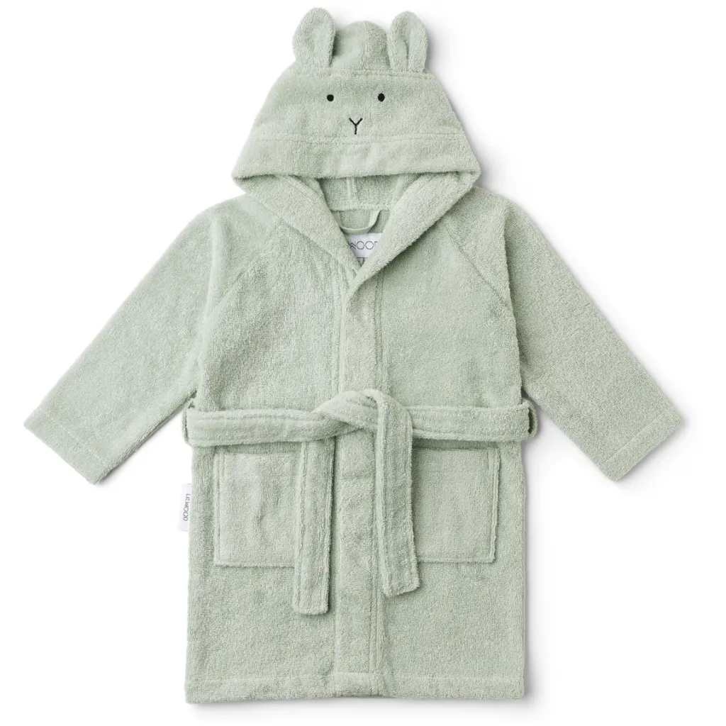 Lily Bademantel Rabbit Dusty Mint