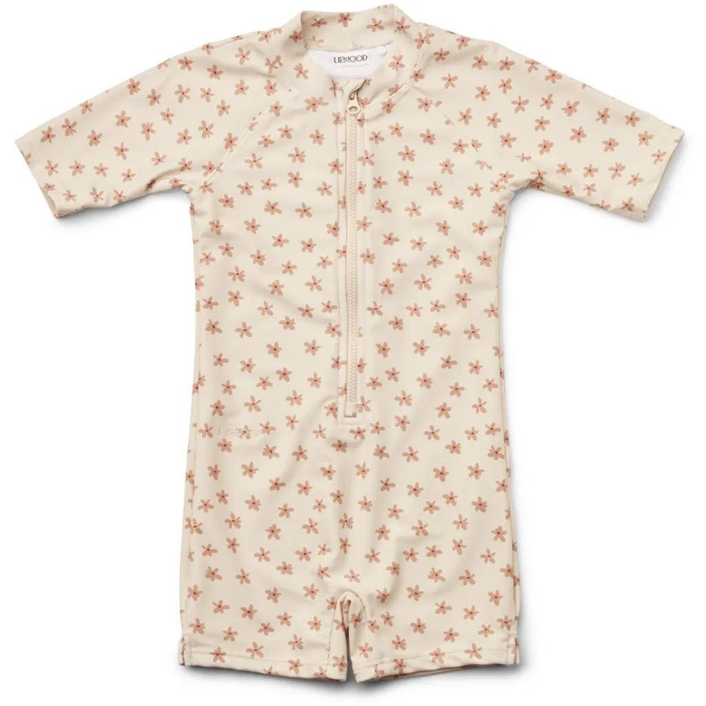 Max UV Schwimmanzug Floral Sea Shell