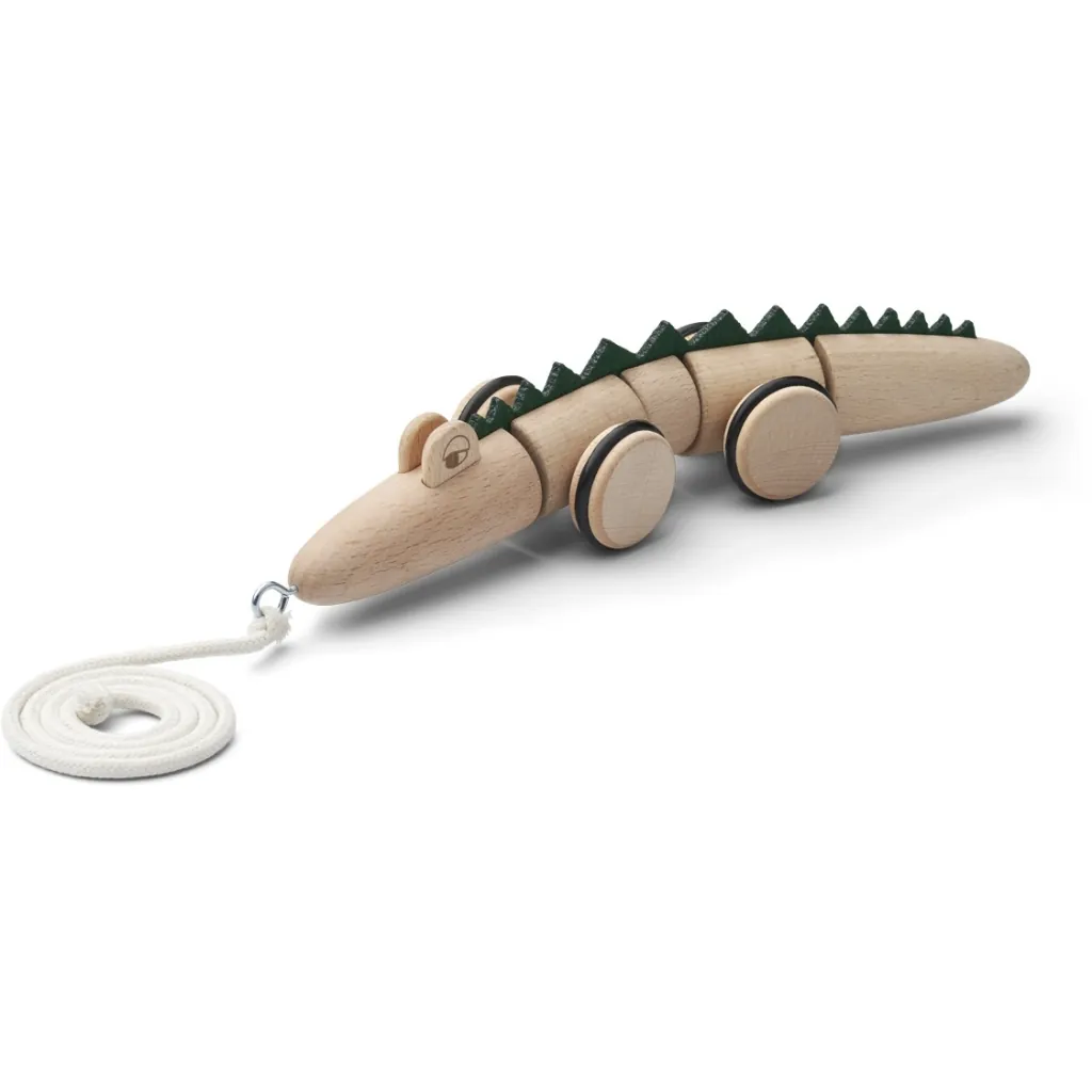 Nachziehspielzeug Krokodil