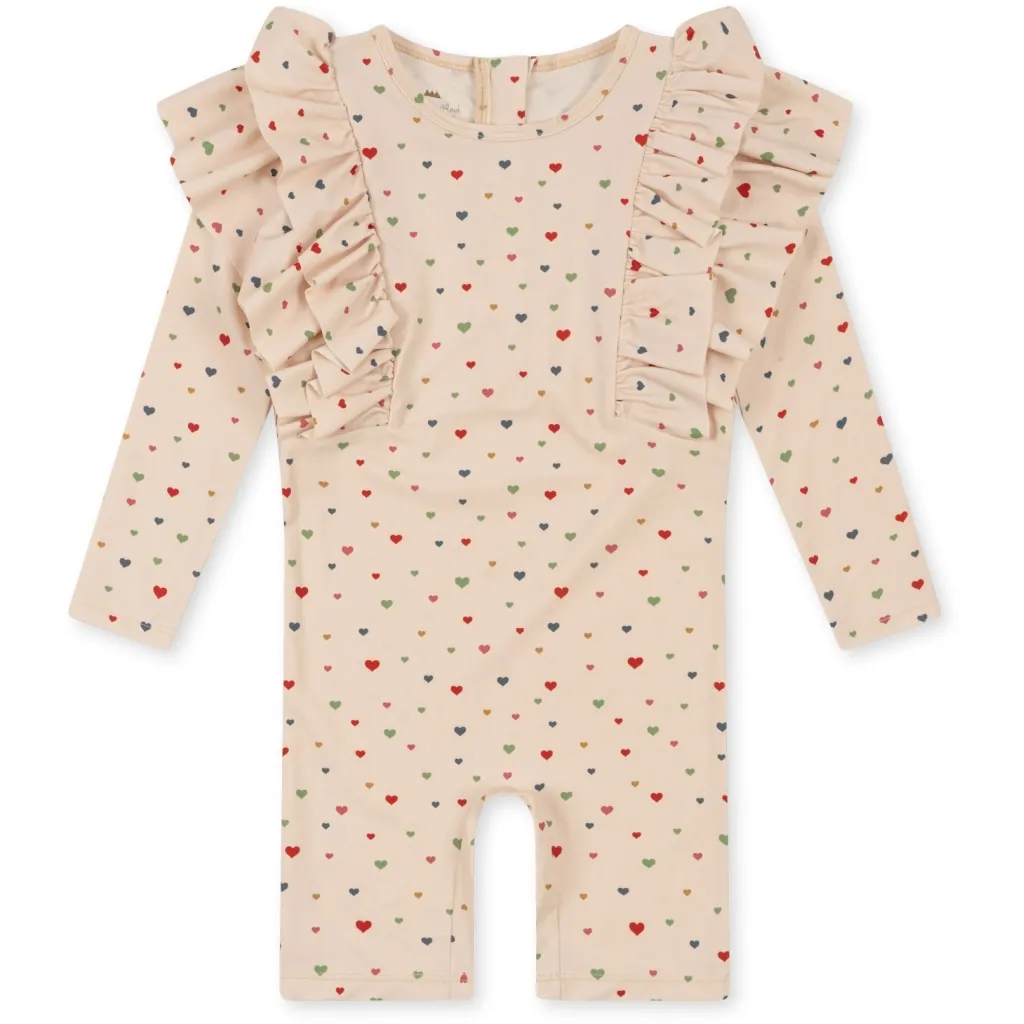 UV Badeoverall Manuca Multi Hearts