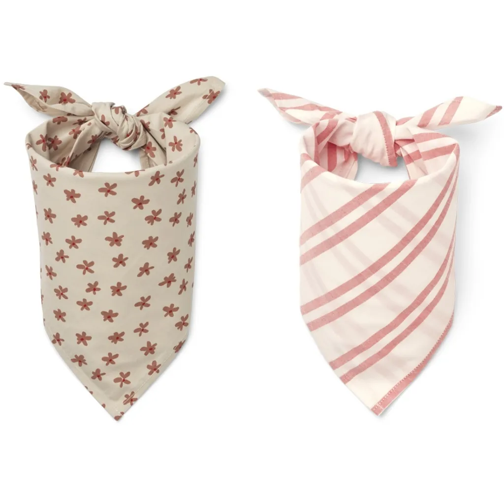 Bali Bandana Tücher Floral - Sea Shell Mix