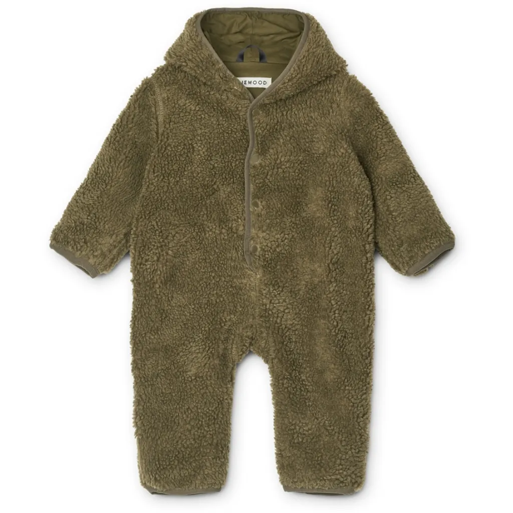 Baby Overall Teddystoff Khaki