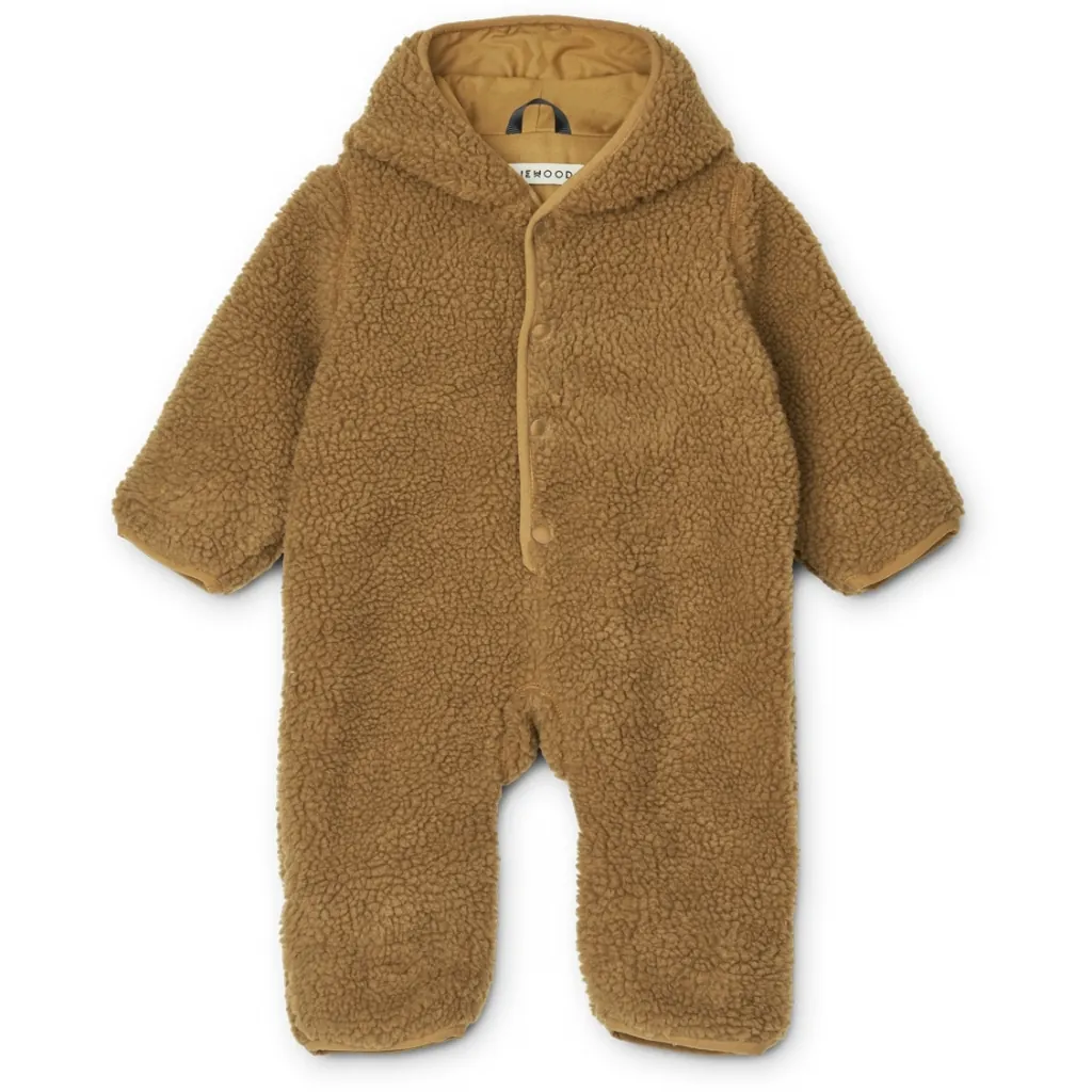 Baby Overall Teddystoff Golden Caramel