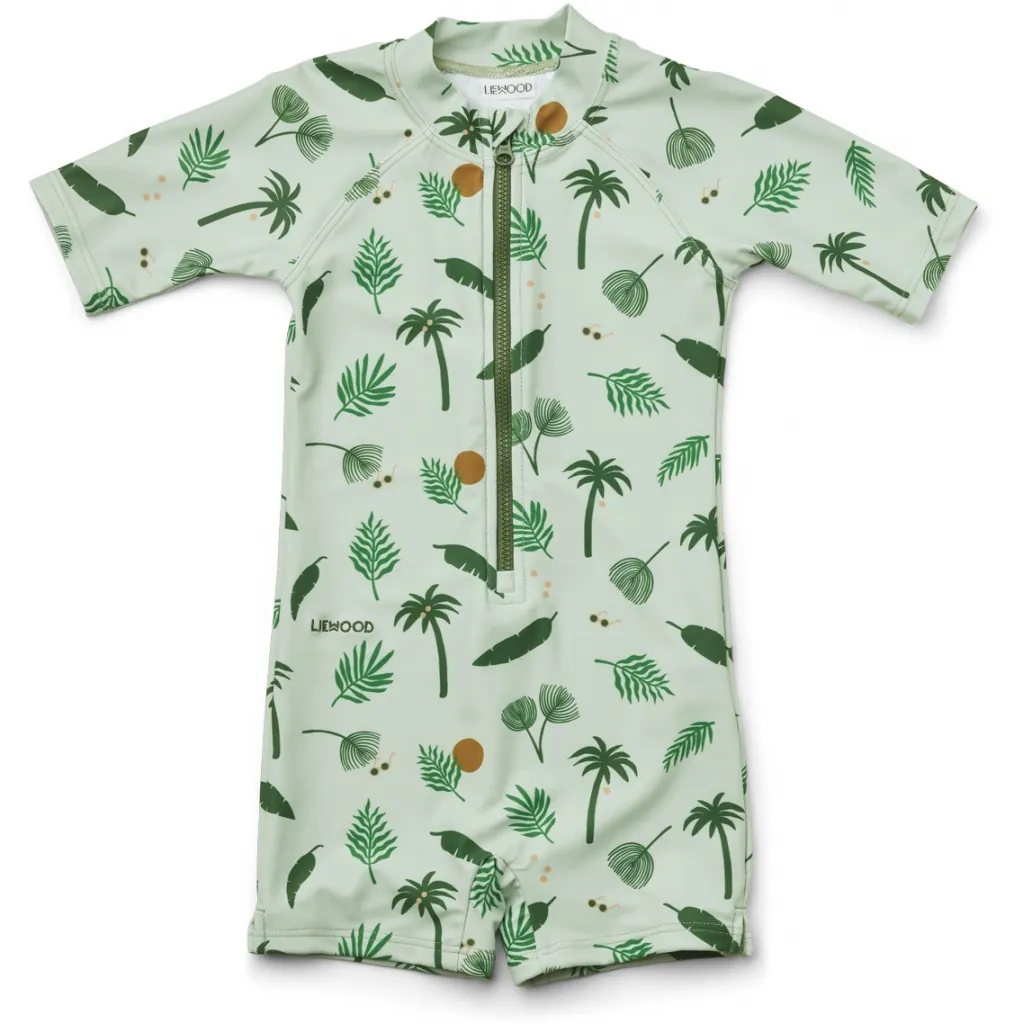 Max UV Schwimmanzug Jungle - Dusty Mint