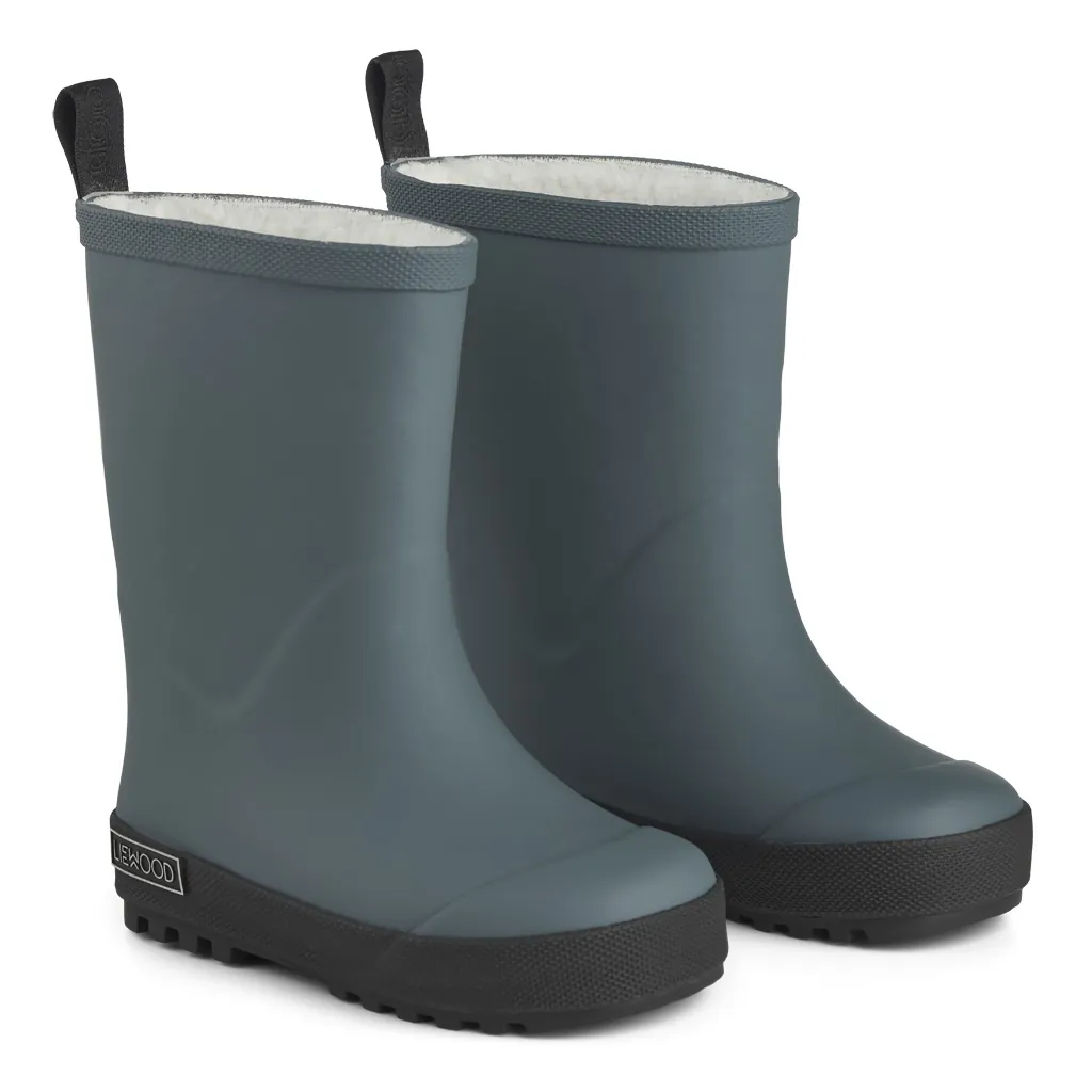Mason Gummistiefel gefüttert Blue - Black