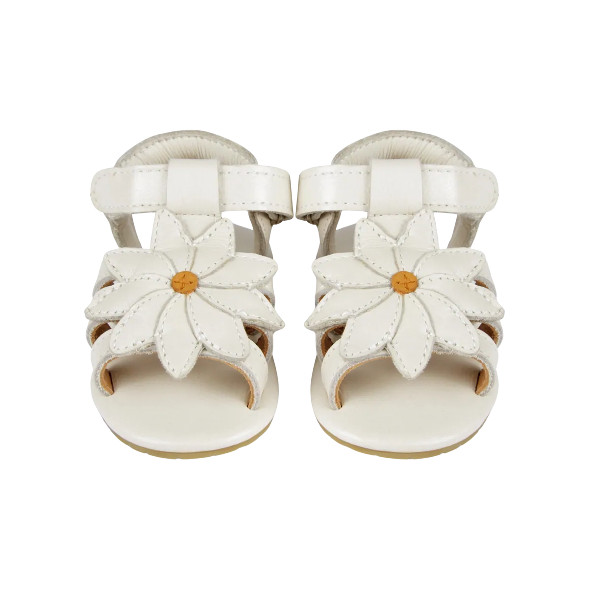 Donsje Baby Sandalen "Tuti Fields Daisy" Off White Leather