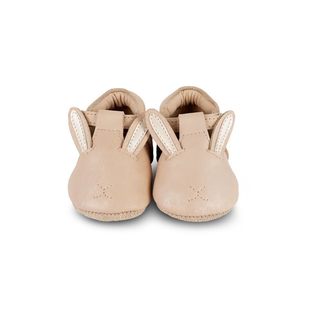 Donsje Babyschuh "Blinc Bunny" | Powder Metallic