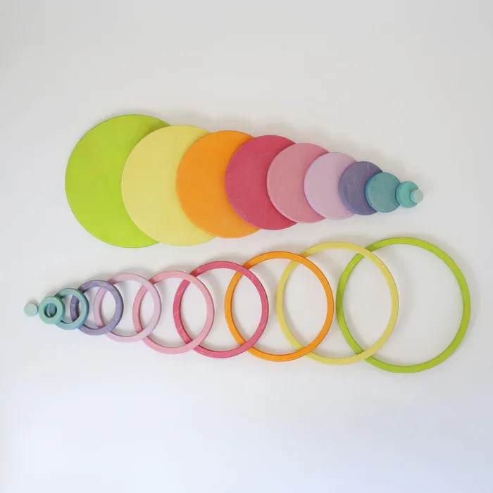 Grimm's Konzentrische Kreise und Ringe | Pastell