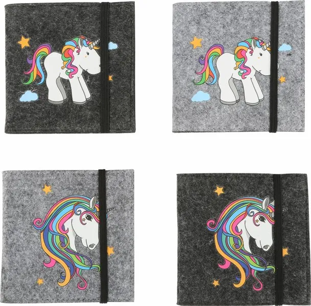 Notizbuch-Set Einhorn