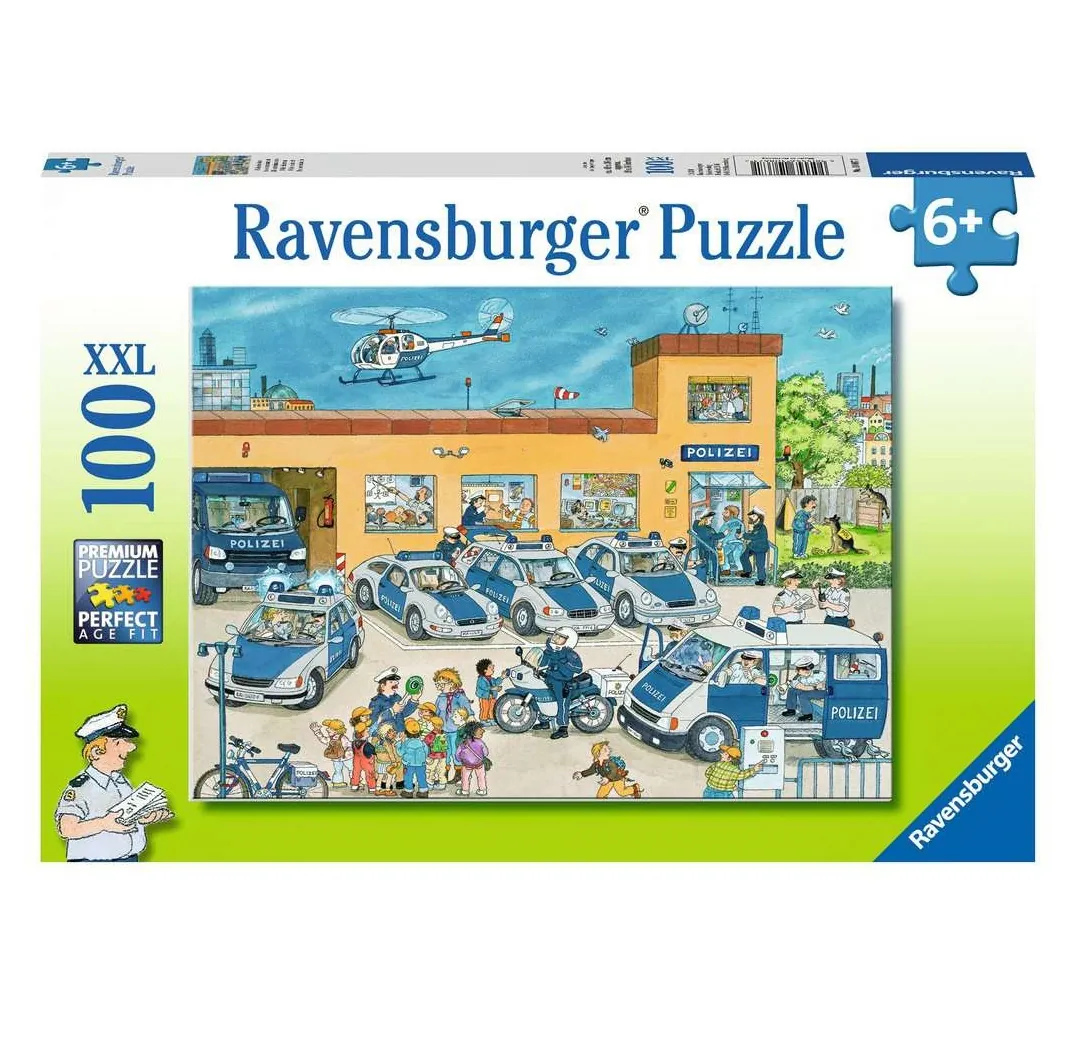 Kinderpuzzle Polizeirevier