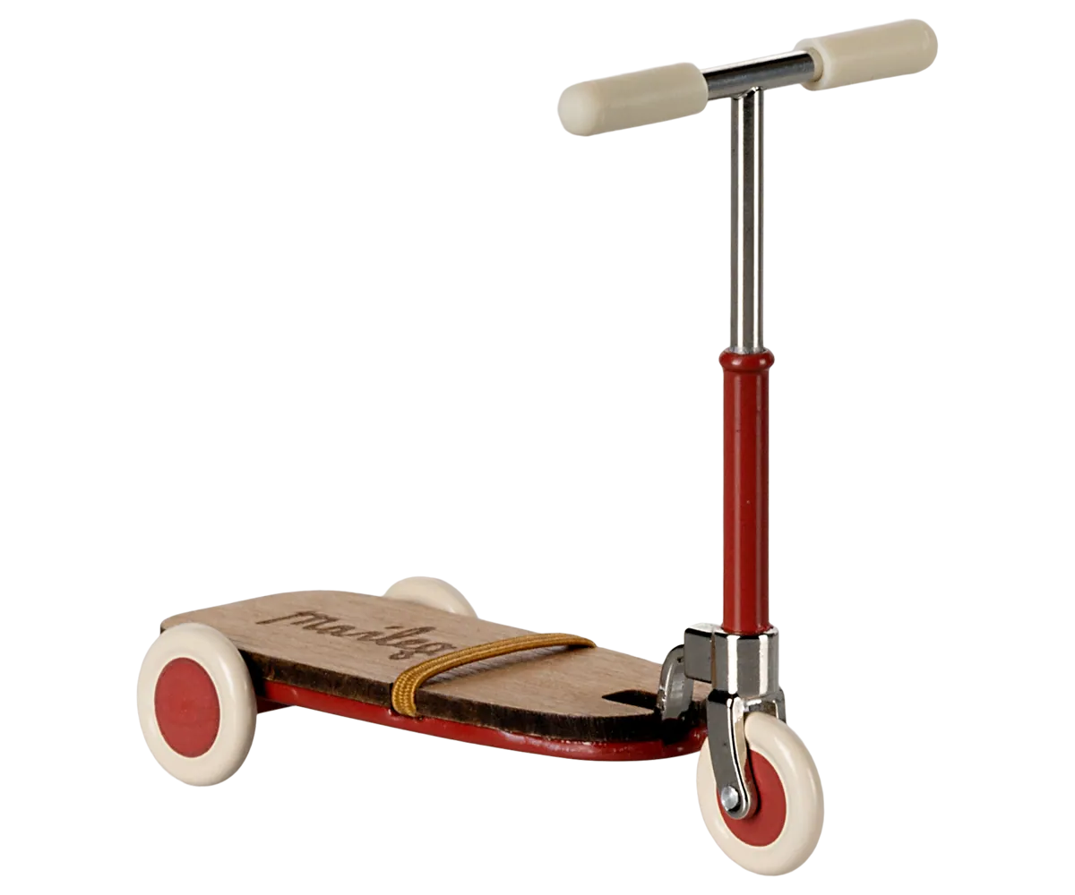 Maileg Kickboard Maus | Rot