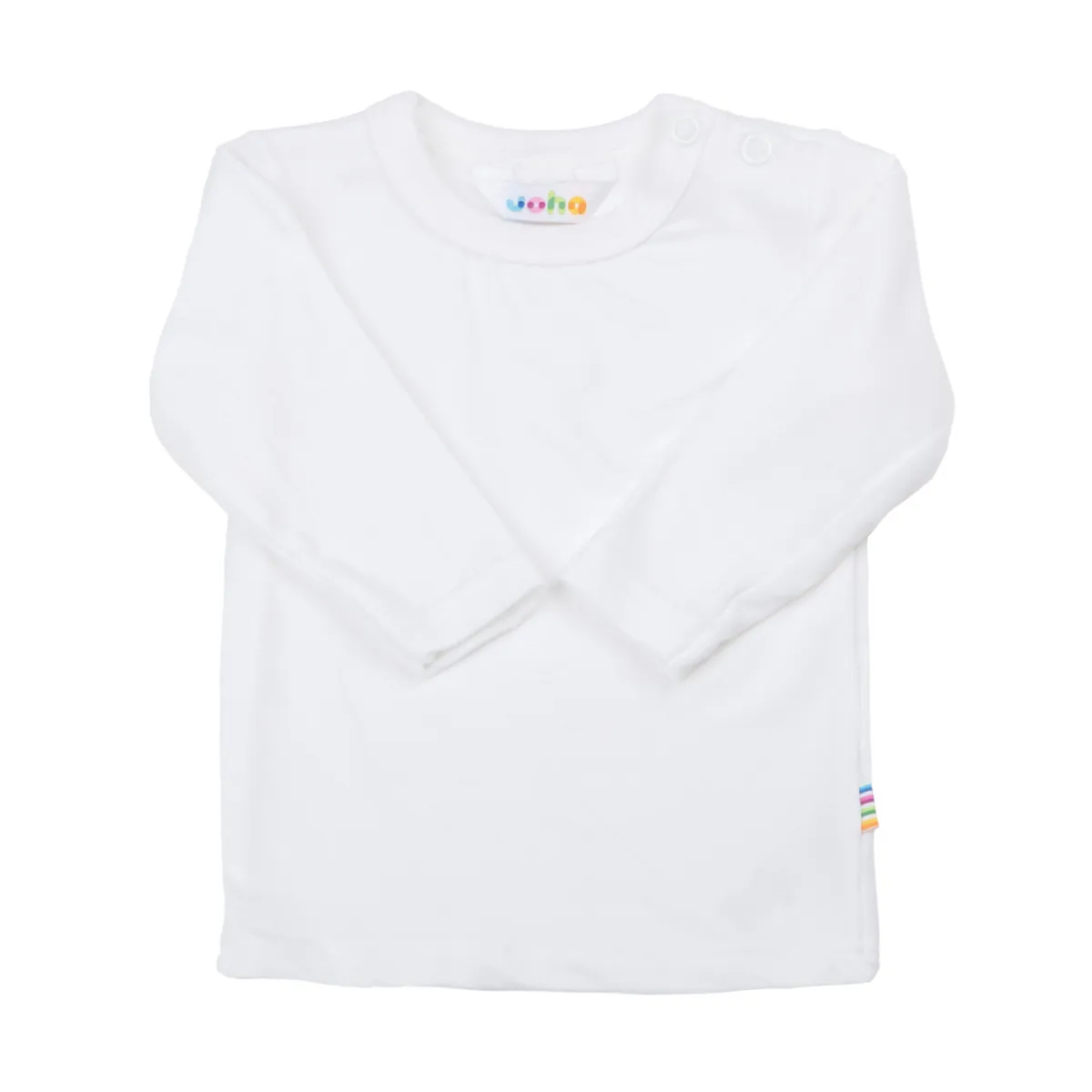 Joha "Langarm Shirt" - Bambus | Weiss