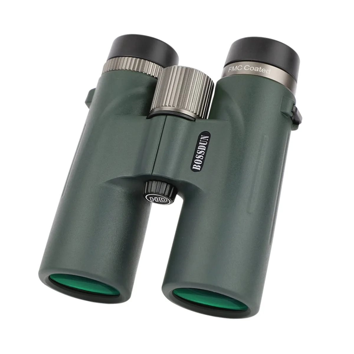 Hochleistungsfernglas 12x42 mit Nachtsichtfunktion, Dunkelgrün