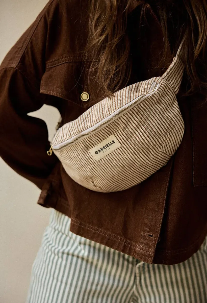 Gabrielle Paris Bauchtasche | Tonstreifen