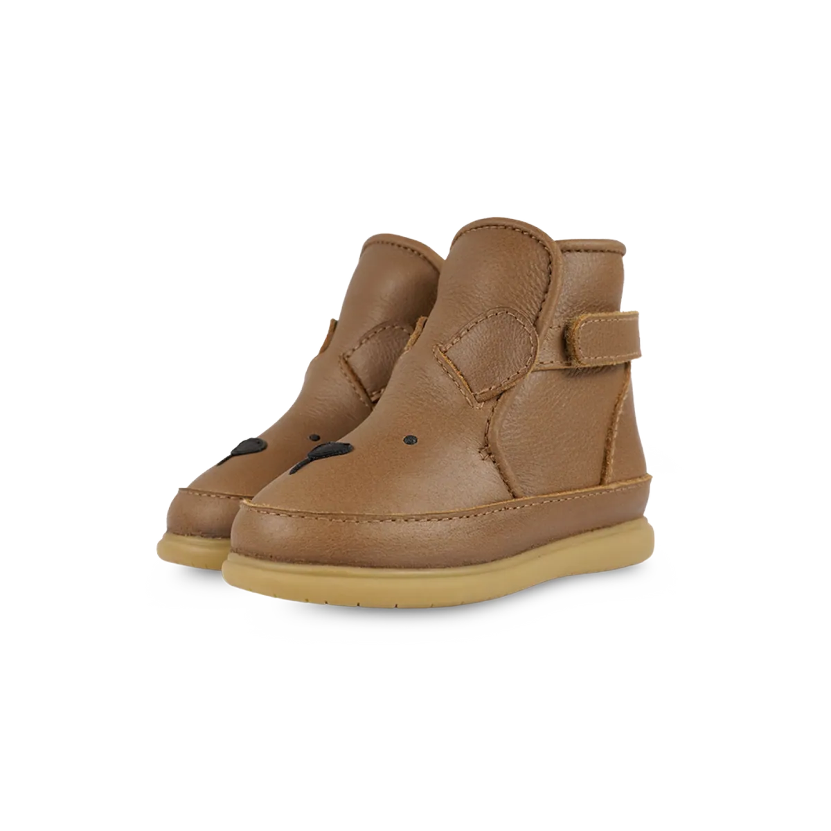 Donsje Dubu Winterdtiefel | Bear | Cognac Classic Leather