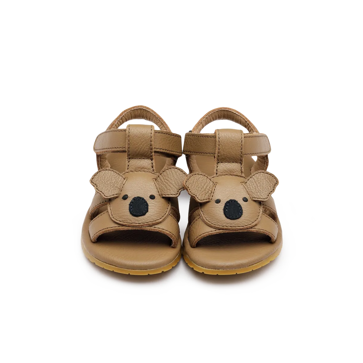 Donsje Sandalen "Mhalo Koala" Truffle Leather