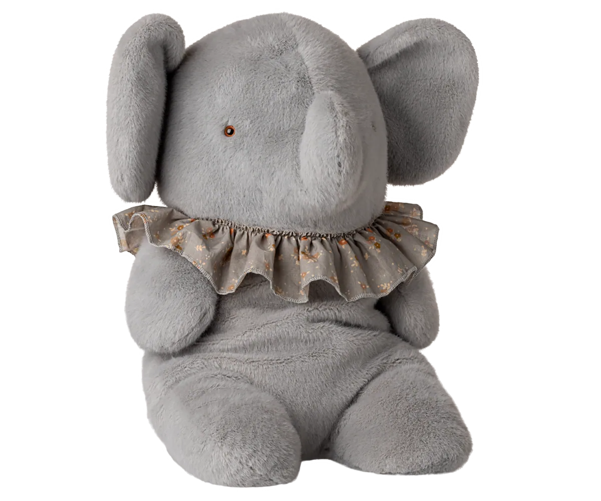 Maileg Elefant Gross | Blue / Grey
