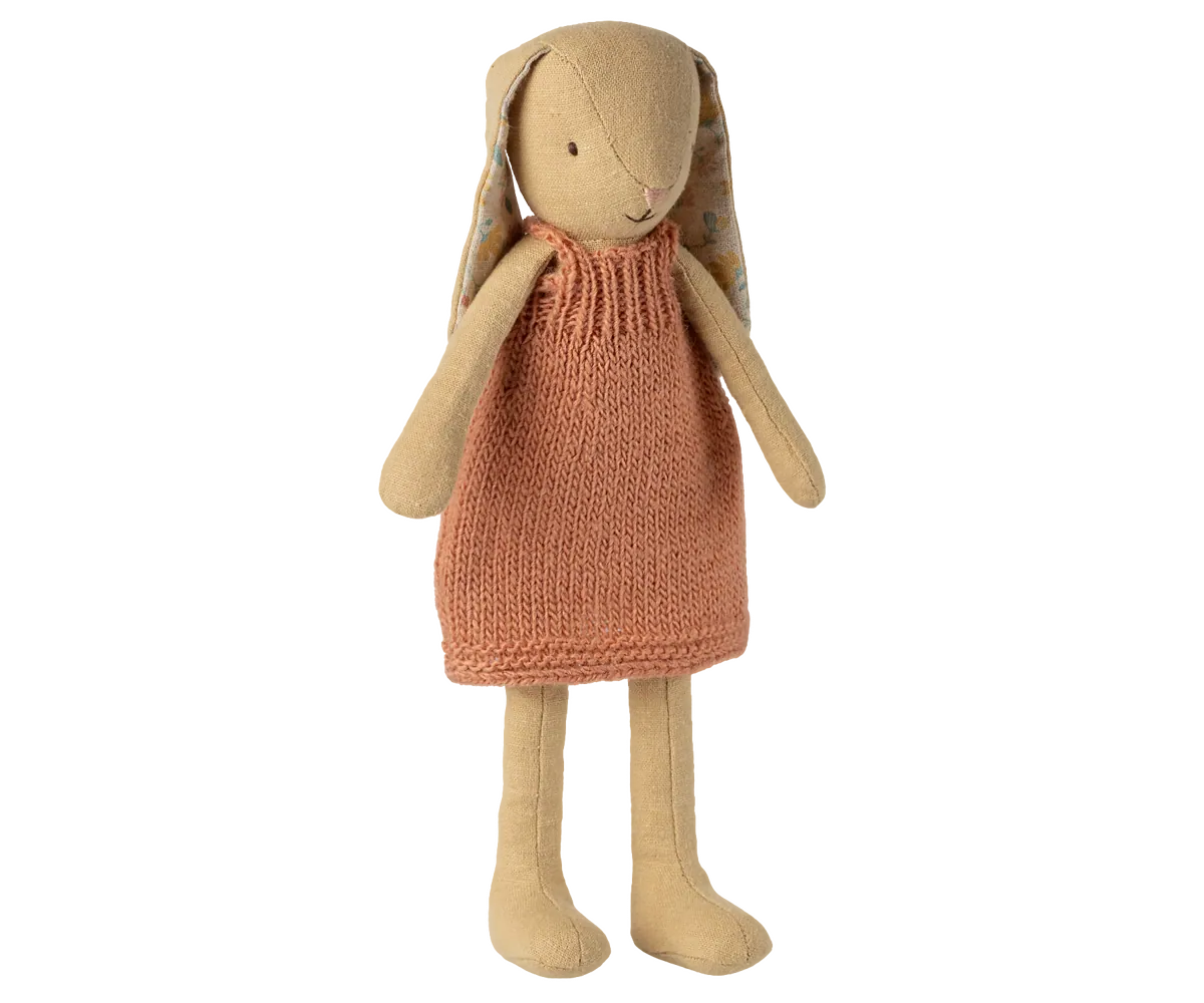 Maileg Hase Grösse 2 Gestricktes Kleid | Cream Yellow