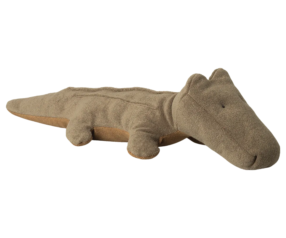 Maileg Safari Freunde Krokodil, Medium | Olive Green