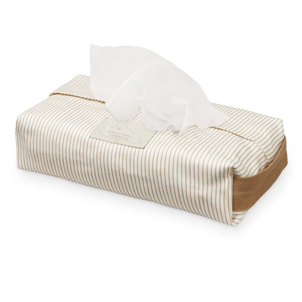 Cam Cam Feuchttücher-Cover | Classic Stripes Camel