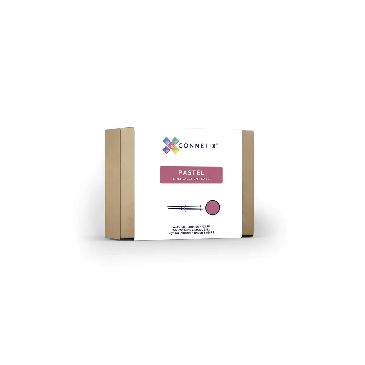 Connetix "Pastel Ball Pack" 16-teilig