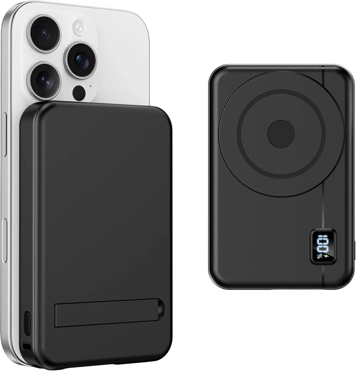 Magsafe Powerbank für iPhone 12er- bis 16er-Serie, Black