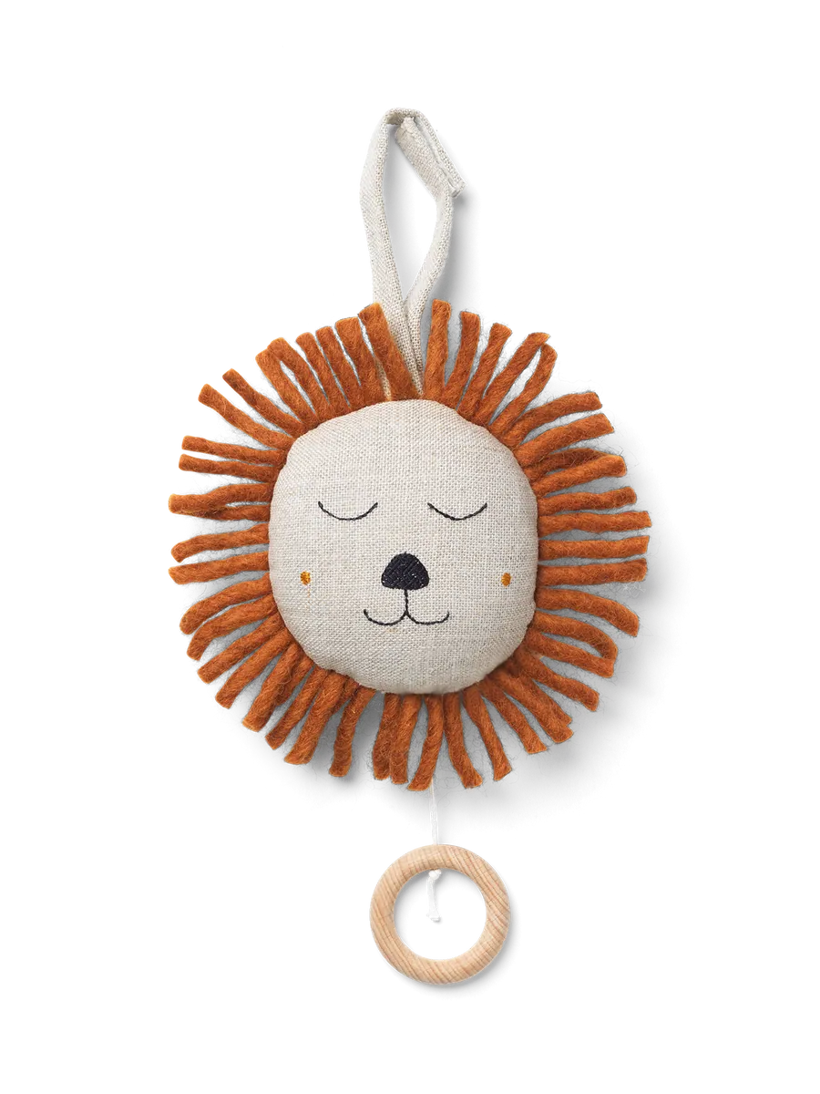 Ferm Living Musik-Mobile Löwe | Natural