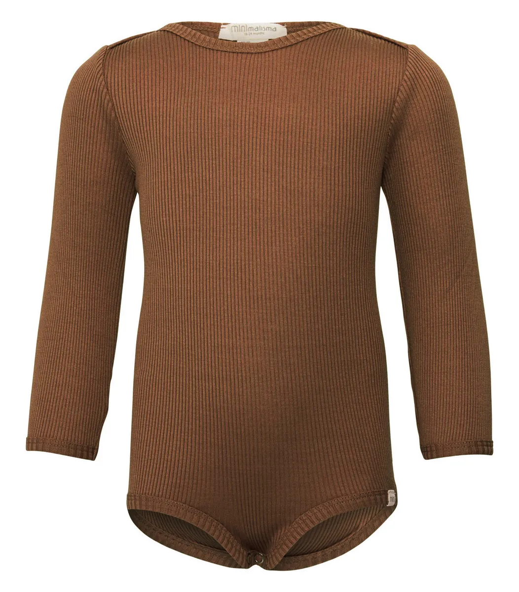 minimalisma Body Seide-Baumwolle "Bono" | Chocolate