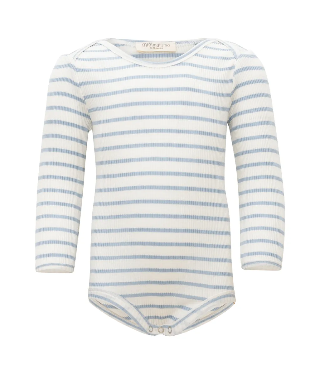 minimalisma Body Seide-Baumwolle "Bono" Clear Stripes